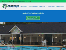 Tablet Screenshot of crabtreeswim.com